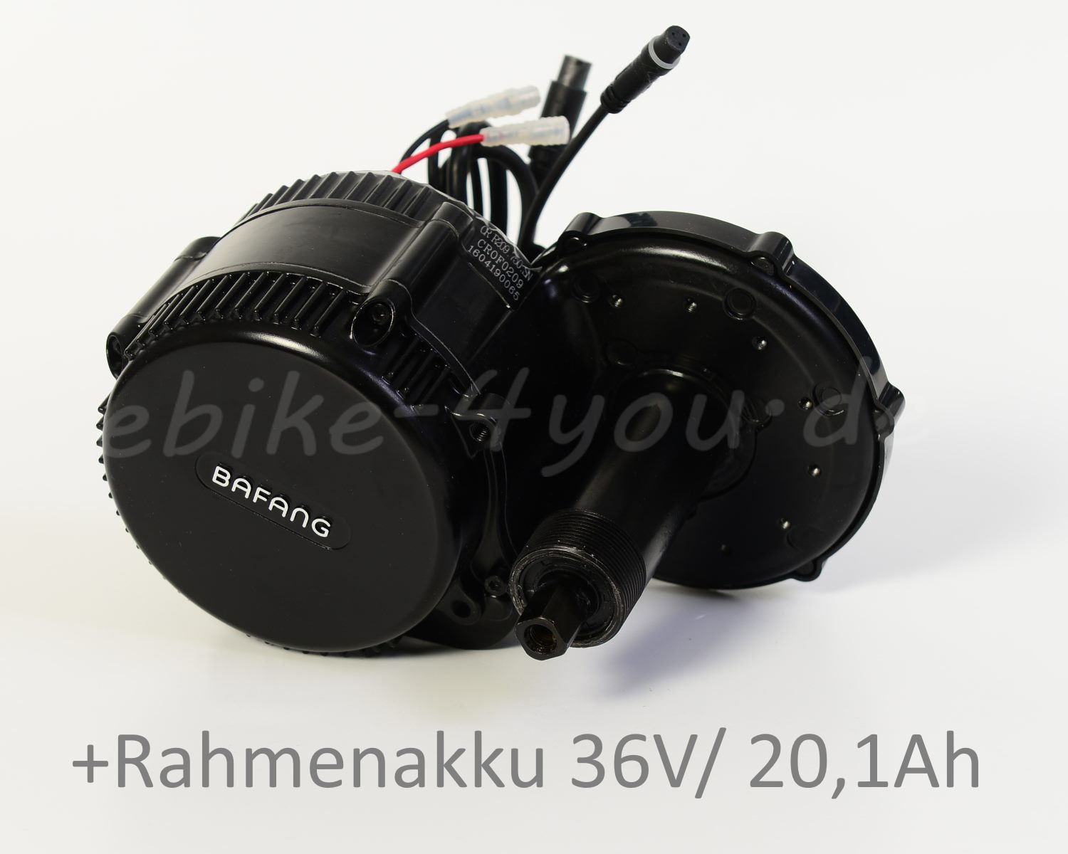 Bafang BBS01 (B) Mittelmotor 250W oder 350W + HaiLong-3 Rahmenakku